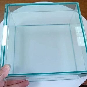 Boîte de rangement carrée en acrylique coloré de luxe de haute qualité, avec couvercle en plastique PE, multifonctionnelle, pour la décoration de la maison, pour les bijoux - Product Image 2