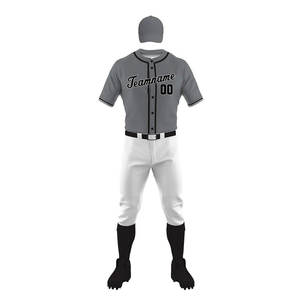 Tenue de baseball AASTANA WEARS INC – Polyester/Coton respirant, séchage rapide, logo personnalisé, nom d'équipe, kits unisexes pour adultes (longues manches) - Product Image 6