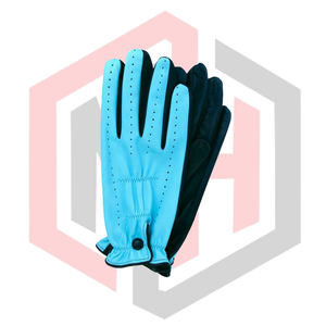 ถุงมือขับรถหนังแท้คุณภาพพรีเมียมสำหรับผู้ชายและผู้หญิง นุ่ม ป้องกันการบาด ทนทาน ขายส่ง รับผลิตตามแบบ OEM จากโรงงานโดยตรง - Product Image 2