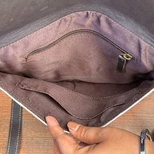 2025 qualité supérieure usiné à la main en cuir de vachette épaule rabat sac à main Cactus Turquoise pierre bandoulière sac à main pour femmes - Product Image 6