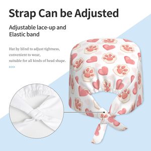 Unisex New Style Nurse <b>Scrub</b> <b>Caps</b> High Quality Material Breathable Quick Dry Comfortable Hair Protection Medical Use Customized - Product Image 4