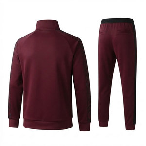 Ensemble de survêtement pour homme, fermeture éclair intégrale, pour entraînement, fitness, jogging et activités sportives en plein air - Product Image 2