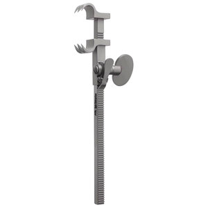 Retractor de Costillas Bailey de Acero Inoxidable de Alta Calidad para Uso Hospitalario con Trinquete, Apertura de 8 Pulgadas - Product Image 2