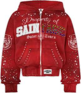 Sudadera con Capucha de Alta Calidad para Hombre, Estilo Casual, Lavado Ácido, Corte Regular, 350 g/m², 100% Algodón, para Invierno, con Logotipo Personalizado - Product Image 3