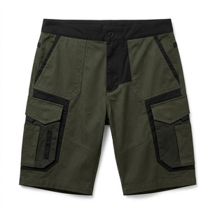Stylish Cargo Shorts For Men Durable Multi Pocket Design Comfortable Relaxed Fit For Outdoor Travel Hiking And Daily Casual Wear - Product Image 1