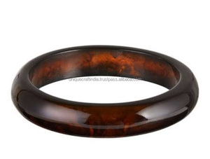 Brazaletes de Mujer de Primera Calidad Hechos a Mano con Resina con Infusión de Naturaleza, Patrones Coloridos Únicos, Piedra Principal de Diamante, Regalos al por Mayor - Product Image 2