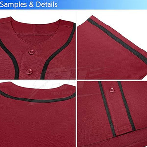 Maillot de baseball pour hommes, nouvelle arrivée, maillot de baseball pour hommes de haute qualité, prix bas, léger - Product Image 5