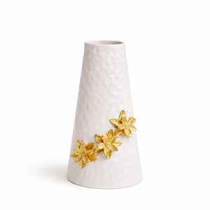 Florero de Metal Rústico de Lujo con Diseño de Estrella y Acabado con Recubrimiento en Polvo para Decoración Moderna del Hogar y Hoteles - Product Image 3