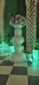 Flor Individual de 30, 40, 50, 60 cm de Altura, Flor Grande y Transparente en Cilindro de 10, 20, 25, 30 cm de Diámetro, Florero Alto para Decoración de Bodas - Product Image 4