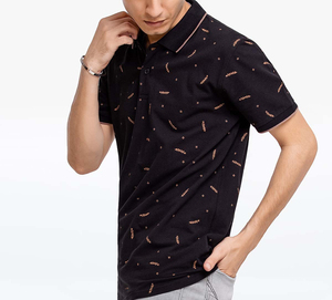 Camisetas Polo de Golf Tejidas Transpirables para Hombre, Estilo 2026, Alta Calidad, Todos los Colores, Camisetas Cortas Estampadas Personalizables - Product Image 4