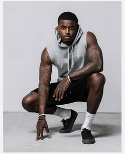 Débardeurs de sport vintage doux et respirants à faible MOQ, séchage rapide, en tissu polyester/coton, personnalisables - Product Image 5