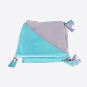 Bufanda Larga de Viscosa con Estampado Tie-Dye de Fabricante - Product Image 6