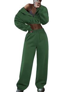 Custom Logo Streetwear Women Sweatshirt Pullover Gym Hoodies Women <b>Crop</b> Hoodie Ladies Casual <b>Crop</b> <b>Top</b> Hoodie <b>Set</b> - Product Image 6