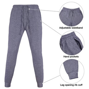 Wholesale Bulk Men's <b>Running</b> Wear Custom Blank Fleece Jogger Sweat Suits Sets <b>Hoodie</b> Sweatshirt Two Pieces Set Tracksuit - Product Image 2