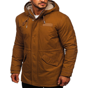 Custom Manufacturer 2025 Men's Long Parka Jackets with <b>Fur</b> Breathable Winter <b>Coat</b> OEM Service Customized Designs Logos Price - Product Image 2