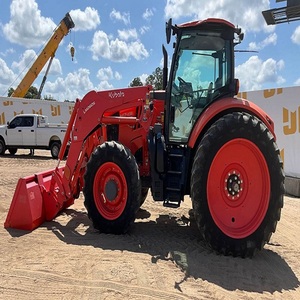 รถแทรกเตอร์คูโบต้า M7131 รถแทรกเตอร์คูโบต้า 4x4 เครื่องจักรกลการเกษตร รถแทรกเตอร์เกษตรกรรม ระบบเกียร์ 4WD รถแทรกเตอร์คูโบต้า - Product Image 4