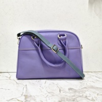 Nouveau Sac Fourre-tout Mini Vintage de Luxe en Cuir Véritable 2026 – Marques Célèbres, Logo Personnalisable, Étanche et Durable, Fermeture Ouverte