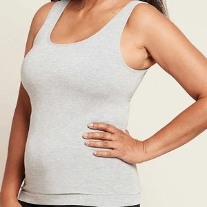 Tops de qualité supérieure pour femmes, débardeurs plissés à col carré, tops d'été sans manches pour femmes - Product Image 2