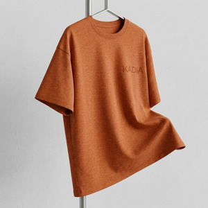 T-shirt à manches courtes pour homme, nouvelle collection 2026, écologique, 200g, impression personnalisée, mélange polyester/coton, t-shirts unisexes de haute qualité - Product Image 2