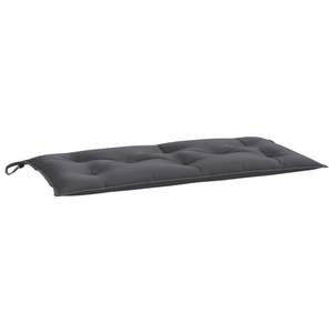 Coussin de banc de jardin en tissu Oxford anthracite 100% polyester, coussins et oreillers d'extérieur - Product Image 2