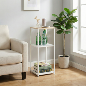 OEM Sale DIY Entryway Storage Rack Factory-Made Standing Type with Wood Top Household Storage Furniture - Product Image 1