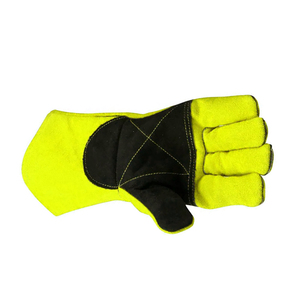 Wholesale Price Multipurpose Hand Safety Welder Working <b>Gloves</b> High Quality Double Layer Cowhide Leather Welding Work <b>Gloves</b> - Product Image 6