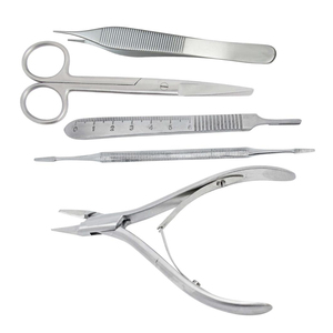 Ciseaux à cuticules professionnels à lame courbée, outil de soin des ongles pour salon de manucure et de beauté - Product Image 6