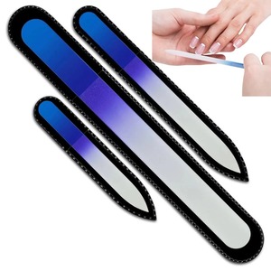 Limas de Uñas de Vidrio LANGMA, 1 Unidad, Premium, Desechables, Profesionales, Lavables, de Doble Cara, Grano 100, Rectas, con Estuche - Product Image 5