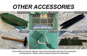 In Offerta: Tenda Gonfiabile da Campeggio, Facile da Montare, Impermeabile e Resistente, Ideale per Campeggio all'Aperto, Tenda Grande in Oxford per <span class=keywords><strong>Viaggi</strong></span> - Product Image 4