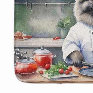 Alfombra de cocina de espuma viscoelástica Keeshond the Chef, cojín antifatiga lavable a máquina, alfombra de baño cómoda o alfombra de cocina - Product Image 4