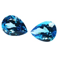 PDM Gems Pierre de Topaze Naturelle Précieuse de Guérison, Pierre Libre à Formes Mixtes (Ronde, Ovale, Trillion, Coussin, Poire, Rectangulaire) et à Tailles Variées