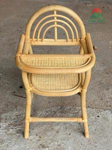 Rattan Kids <b>Chair</b> <b>Rustic</b> Design Durable For Babies And Children Furniture Set ,doll toy - Product Image 1