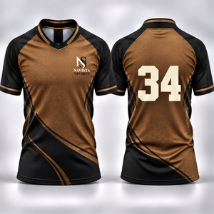 เสื้อฟุตบอลผู้ชาย Navista Sports คอวี แขนสั้น ผ้าโพลีเอสเตอร์ ระบายเหงื่อได้ดี ทรงปกติ หมายเลขทีม 42 ป้องกันรังสียูวี ระบายอากาศได้ดี - Product Image 2