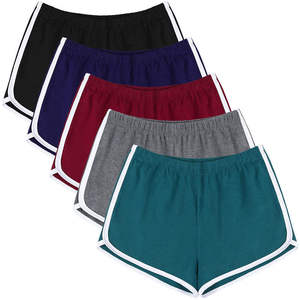 TT <b>Hot</b> Sale Korean Style Cotton Woman Sports Casual Wear Sweat Shorts Summer Solid Color Stretch Jogging Yoga Shorts - Product Image 4