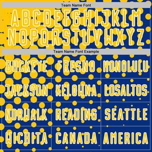 Uniforme de Fútbol Personalizado, Camiseta de Fútbol con Impresión por Transferencia de Calor, Manga Corta, Secado Rápido, Amarillo y Azul - Product Image 4