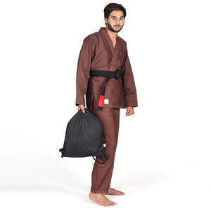 Kimono de judo personnalisable léger 280g en polyester/coton tissé perlé renforcé, respirant, séchage rapide, durable - Product Image 5