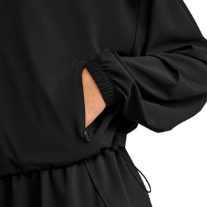 Chaqueta Cortavientos de Nailon para Mujer, Cierre Completo, Ligera, Transpirable, para Correr, Yoga, Gimnasio, Secado Rápido, Elástica en Cuatro Direcciones - Product Image 6