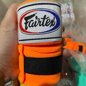 Bandages de boxe en coton avec motif imprimé, support de poignet durable, longueur 5m pour MMA, Muay Thai, Kickboxing et Gym - Product Image 1