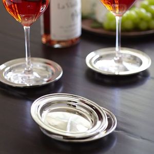 Ensemble de sous-verres en métal artistique pour tables à manger élégantes, doté d'une construction durable et d'un attrait décoratif sophistiqué - Product Image 4