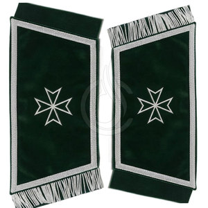 Nouvel Arrivage : Boutons de manchette maçonniques en velours brodé, légers, classiques, accessoires de chemise formelle, design simple et élégant, spéciaux pour les réunions - Product Image 6