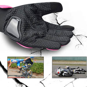 Gants de moto pour hommes en cuir, antidérapants, confortables, durables, équipement de protection pour les mains, gants de moto pour hommes - Product Image 6