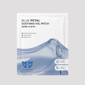 Patch apaisant pour les joues Blue Petal, en microfibre végane, pour peaux sensibles, rafraîchissant, calmant, hydratant, soin anti-rougeurs, k-beauty - Product Image 6