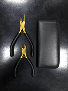3Pcs Premium High Quality Jewelry Making <b>Pliers</b> <b>Set</b> Stainless Steel Needle Nose Cutting Tools Kit Lightweight 1 Year gold bblac - Product Image 1