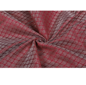 Tela de Brocado Floral de Lujo, Material Suave y Brillante para Vestidos, Ropa de Boda, Costura y Uso Decorativo - Product Image 1