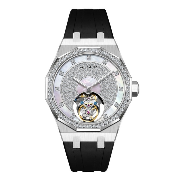 Automatic Tourbillon Mechanical Classic Design 7089 Watch Men Luxury Watch Manufacturer certified