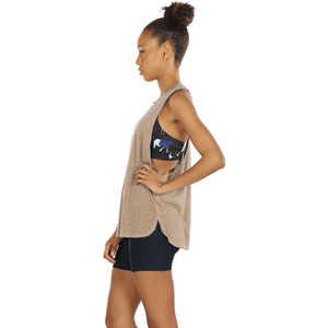 Vêtements de sport pour femmes, haut de sport 100% coton, débardeur de yoga pour femmes, débardeur court, débardeur de course à séchage rapide - Product Image 4