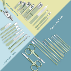 Kit d'outils de manucure et pédicure professionnel en acier inoxydable 2026 avec coupe-ongles pour soins des pieds de qualité salon - Product Image 4