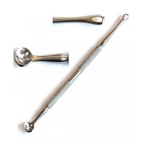 <b>Blackhead</b> <b>Remover</b> Comedone Extractors Facial Tweezers Stainless Steel Reusable Safe Premium German S.S 15g Metal Med - Product Image 5