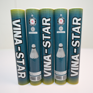 Vina-Star Professional Badminton Sport Shuttlecock Class a Goose Feather Lightweight High Durability 12 Count Training - Product Image 2