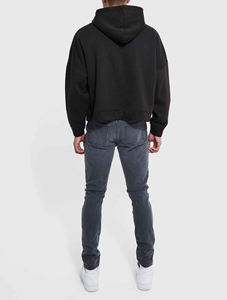 Pull-over décontracté personnalisé avec coutures latérales pour un ajustement et un confort premium – Prix de gros Sialkot - Product Image 5